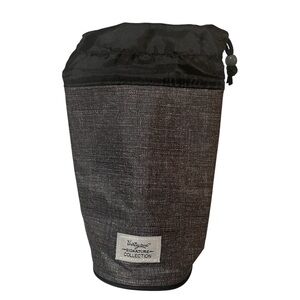 NWT Thirty-One Charcoal Crosshatch Bottle Thermal Tote
